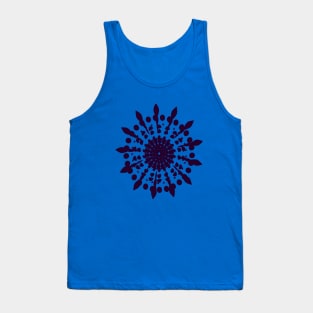 flower of life purple mandala design Tank Top